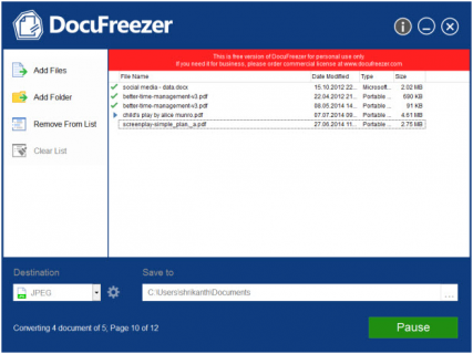DocuFreezer 5.0.2308.16170 instaling
