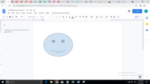 google docs how to add shapes