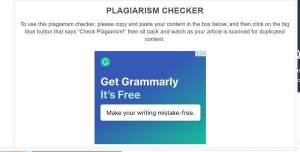 advanced plagiarism checker online free